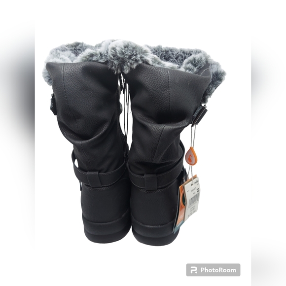 Sporto Waterproof Park City Black Winter Boots Women's Size 10M NWT - Picture 5 of 6